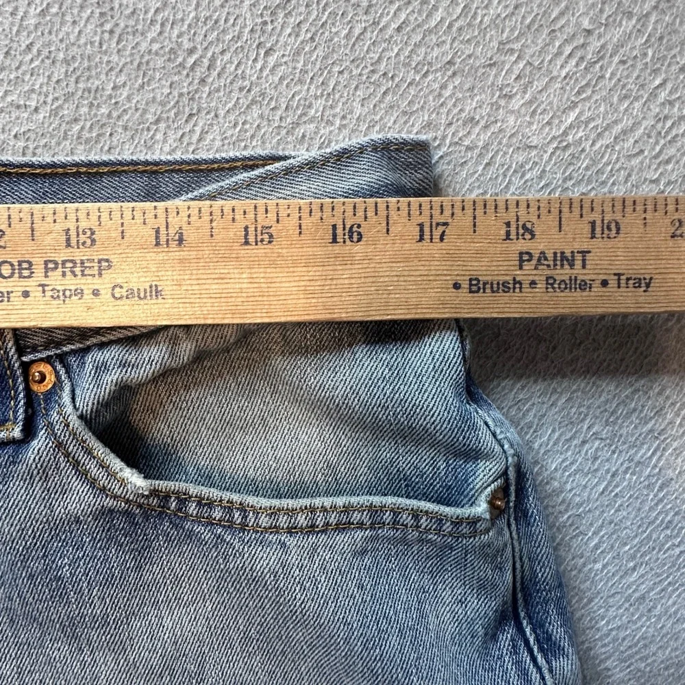 Vintage Levi's 505 Shorts Men 36‎ Blue Regular Fit Cut Off Raw Hem Denim Jorts
